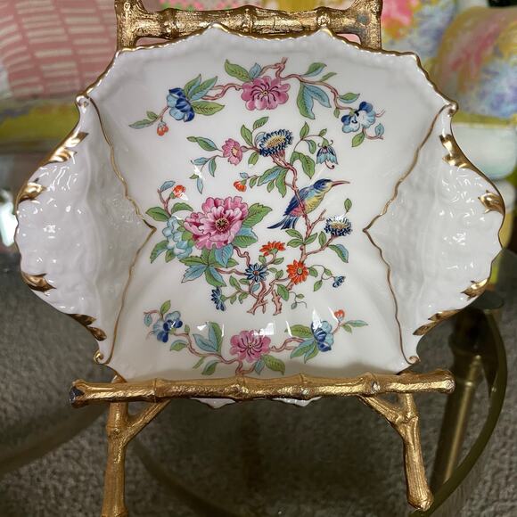 Aynsley PEMBROKE Dish Reproduction 18th Century Design England Fine China - Picture 1 of 13